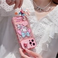 thumbnail image 4 of Funda de teléfono con diseño de estilo muñeca tridimensional, espejo de Hello Kitty, dibujos animados, para iphone Xr Xs 11 12 13 14 15Pro Max, 4 of 4