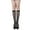 C, variant on Circulation Compression Socks for Women Men Black Socks Lace Hollow Out Mesh Socks Breathable Casual Socks