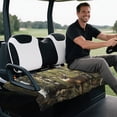 thumbnail image 5 of XYZCANDO Forest Deer Print 2-Seat Golf Cart Seat Cover with 4 Pockets | Universal Non-Slip Washable Protection for EZGO Club Car Yamaha, 5 of 8