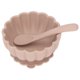 thumbnail image 2 of Juego de Cucharas de Tazón bebé, Diseño de Vajilla de Vajilla de Alimentación de Silicona Bien Estabilidad Diseño Ergonólico Seguro y Confiable PARA COMER ARRENAMIENTO, 2 of 7