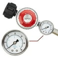 thumbnail image 2 of Feimier 5FT/12FT Adjustable High Pressure Propane Regulator for Outdoor Cooking, 2 of 7