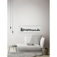 thumbnail image 4 of Marmont Hill Black Brooklyn Framed Wall Art, 10" x 30", 4 of 6