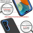 thumbnail image 5 of Xhy Samsung Galaxy S23 Plus Case Military Grade Heavy Duty Protection 3 in 1 Shockproof Armor Rugged Durable Detachable for Galaxy S23 Plus Phone - Black+Dark Blue, 5 of 7