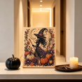thumbnail image 4 of Halloween Pearl Art DIY Kit,3D Textured Pearls Diamond Painting Crafts,Halloween Home Decor Wall Art Painting Kit(Witch), 4 of 7