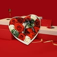thumbnail image 4 of JHGoosa Valentine's Day Gift Soap Flower Heart Shaped Gift Box Christmas Creative Birthday Gift Soap Flower, 4 of 7