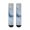 Blue Marble Pattern, variant on Blue Marble Pattern Men's Mid-calf Crew Socks, Running Sports Socks with Reinforced Heel & Toe, Soft Stretchy Gifts Ideas for Holiday Birthday Gifts