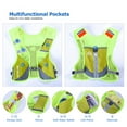 thumbnail image 4 of AONIJIE 5L Ultralight Running Vest with Reflective Strip Breathable Hydration Backpack, Gray, 4 of 7