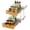 Chrome-11'' W X 21'' D, variant on 2 Tier Pull Out Cabinet Organizer (11" W X 21" D) Slide Wood Shelf Organizers Double Kitchen Wire Basket With Chrome Finish...