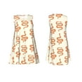 thumbnail image 7 of Balery Hand Drawn Snake Pattern Women’s Summer Dresses – Loose Sleeveless Sundress, Casual and Comfortable Beach Dress for Hot Days, 7 of 7