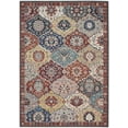 thumbnail image 2 of Nourison Parisa Boho Farmhouse Multicolor 5'3" x 7'5" Area Rug, Plush, Bedroom, Kitchen, Living Room, 2 of 8