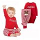 thumbnail image 2 of Trajes De mono De mameluco Para bebés recién nacidos Sunnimix Pantalones Regalos 6-12 meses Traje De Navidad, 2 of 8