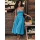 thumbnail image 1 of Vestido Sexy plisado liso para mujer, vestido elegante sin mangas con espalda descubierta y dobladillo suelto, vestido elegante de fiesta para mujer, batas de calle, 1 of 5