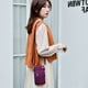 thumbnail image 5 of Bolso bandolera unisex, bolso de hombro impermeable con bolsillo en efectivo Irfora  borgoña, 5 of 7