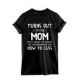 thumbnail image 4 of Gaecuw Cute Summer Tops for Women Tops Blouses Short Sleeve T Shirts Regular Fit Pullover Tees T-Shirts Turns Out I'M The Mom Graphic Print Tops Crew Neck Blouses T Shirts Summer Tees Tops, 4 of 4