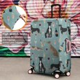 thumbnail image 4 of Dogs with Wine and Glasses Luggage Cover Fashion Suitcase Cover Baggage Covers Fit 25-28 Inch Luggage (Go Travel), 4 of 5