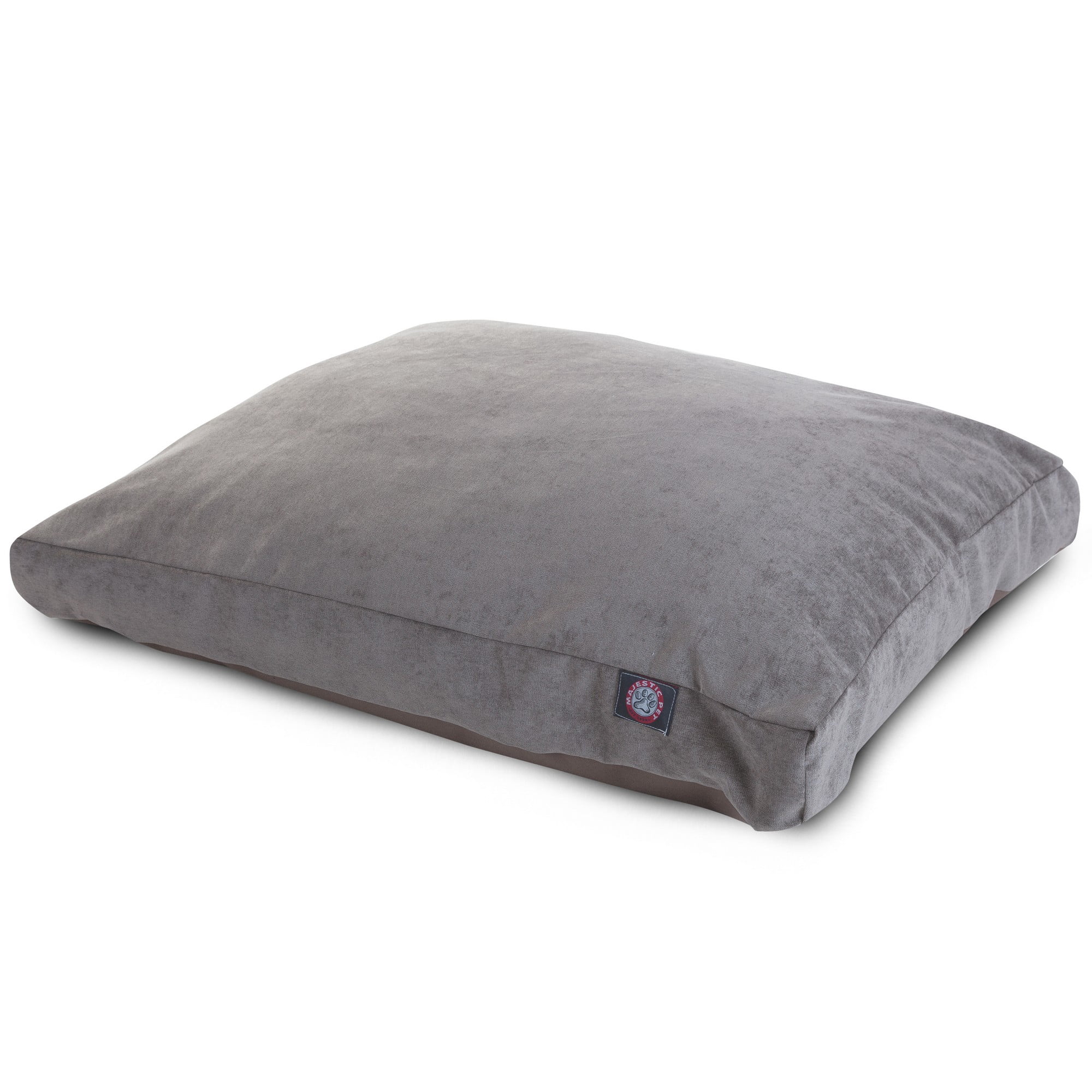 Majestic Pet | Villa Velvet Shredded Memory Foam Rectangle Pet Bed For Dogs, Removable Cover, Vintage, Large