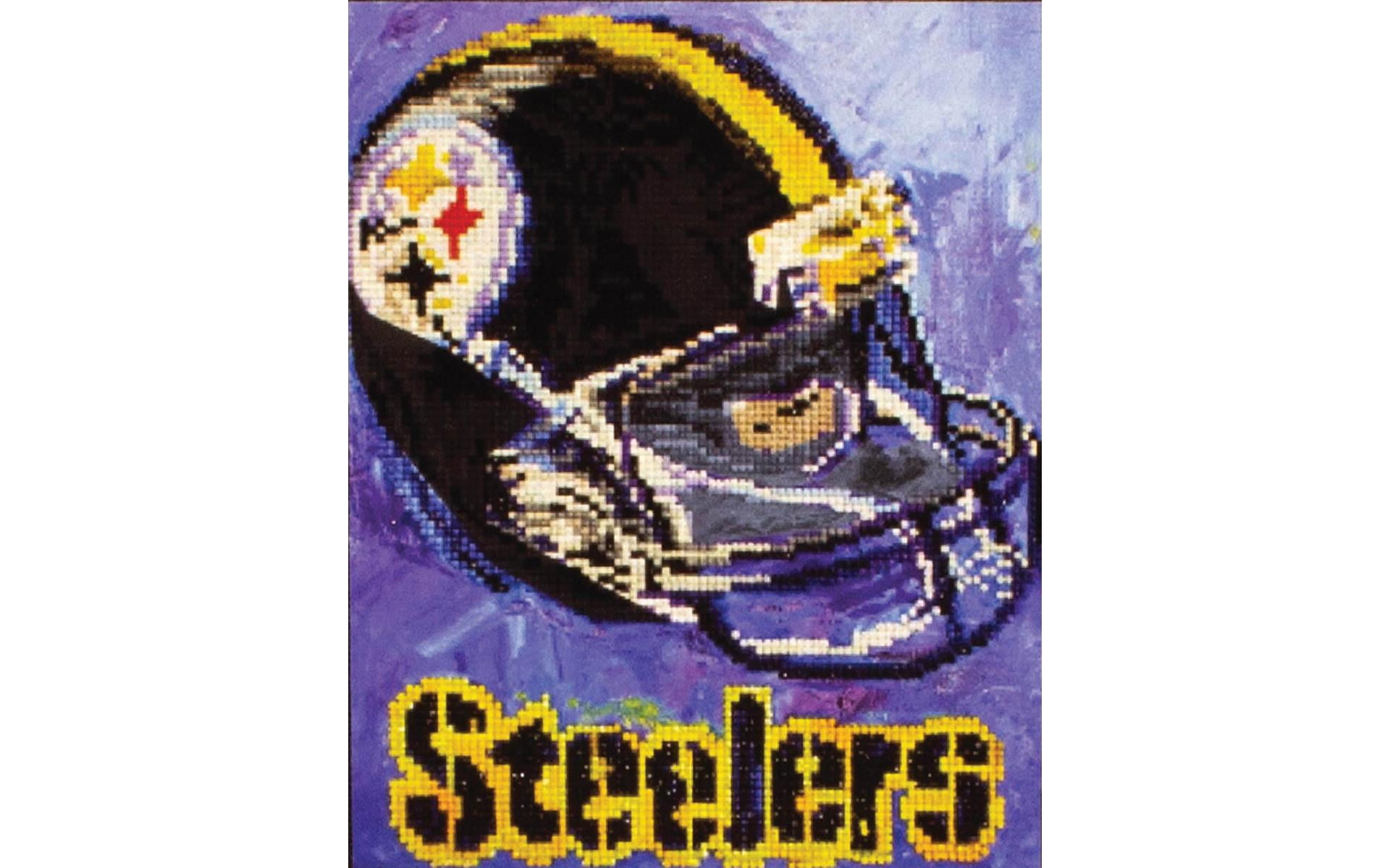 Diamond Art Kit 10x12" NFL Team Pittsburgh Steelrs