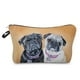thumbnail image 1 of Bolsa de maquillaje de gran capacidad para mujer, neceser personalizable con estampado de perro, estuche de lápices para estudiantes LIUWENJING unisex, 1 of 2