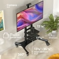 thumbnail image 4 of ONKRON Mobile TV Stand for 50"-86" Screens up to 200 lbs, Adjustable Modern Rolling, max VESA 800x500, 4 of 11