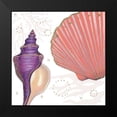 thumbnail image 2 of Wiens, James 20x20 Black Modern Framed Museum Art Print Titled - Shimmering Shells I, 2 of 5