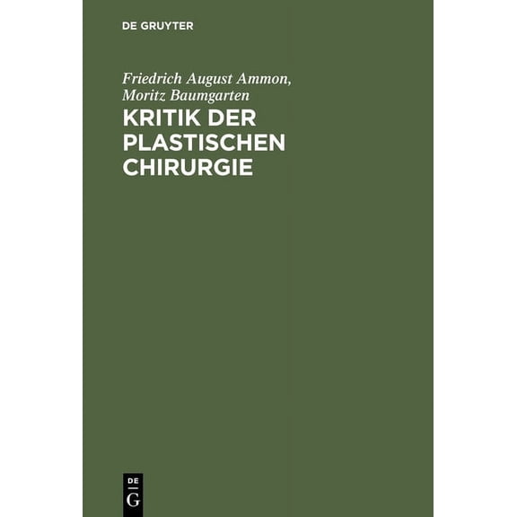 Kritik der plastischen Chirurgie, (Hardcover)