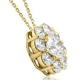 thumbnail image 2 of Pompeii 1 Ct Diamond Pendant 10k Yellow Gold Necklace (G,VS), 2 of 5