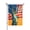 Style 3, variant on Stained Glass Style Cross Garden Flag 12x18 Double Sided Religious Faith Hope Love Yard Flag Outdoor Christian House Decorations Small Garden Flags