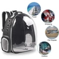thumbnail image 6 of Cat Backpack Carriers Bag, Dog Backpack, Pet Bubble Backpack for Small Cats Puppies Dogs Bunny, Airline-Approved Ventilate Transparent Capsule Backpack for Travel, Hiking and Outdoor Use, 6 of 6