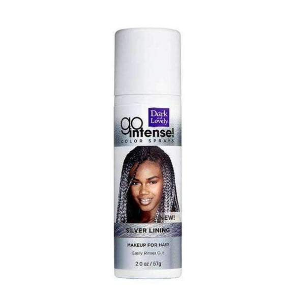 Dark and Lovely Go Intense Color Spray - Silver Lining