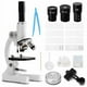 thumbnail image 3 of Microscopio monocular óptico 64X-2400X para niños de escuela primaria, microscopio de enseñanza de biología Experimental, regalos de cumpleaños para niños, 3 of 5