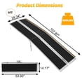 thumbnail image 2 of Portable Wheelchair Ramp 9FT, Non-Slip Aluminum Folding Handicap Ramp, Door Threshold Wheelchair Ramps Aluminum Ramp with Non-Skid Surface & Reflective Strips, 2 of 8