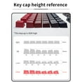 thumbnail image 4 of PBT Keycaps Set OEM Profile for MX Gaming Mechanical Keyboards KeyCaps, 4 of 18