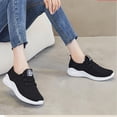 thumbnail image 2 of longantii Non-Slip Walking Shoes for Women : Lightweight Comfort Casual Workout Shoes,Yoga Tennis Or Running Sneakers Black, 2 of 5
