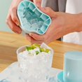 thumbnail image 4 of Isbitsform with lid, 2 pcs Silicone Isbitsform Isbitsform Isformar Play Isbitsformar Mini ice cube Silicone Isbitsform Azul AzulAzul, 4 of 5