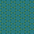 thumbnail image 1 of Ahgly Company Machine Washable Indoor Square Transitional Medium Teal Green Area Rugs, 5' Square, 1 of 7