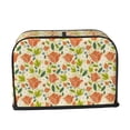 thumbnail image 2 of Yiaed Rose Daisy Print Two Slice Bread Machine Cover, Universal Size Kitchen Appliance Cover for Bread Machine,Bread Machine Cover, 2 of 7