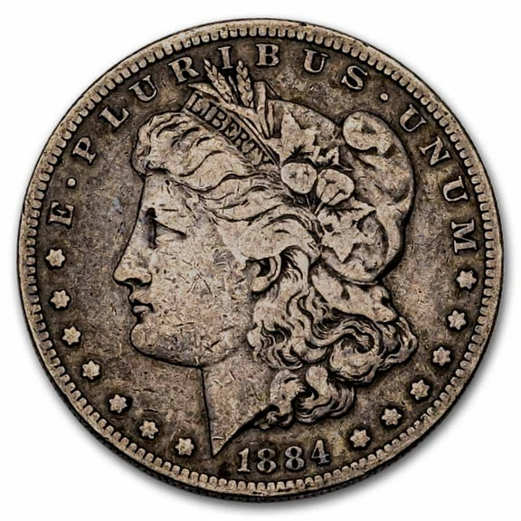 1884-S Morgan Dollar VG/VF