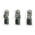 thumbnail image 5 of LuxenHome Gray MgO Set of 3 Garden Easter Island Solar Statues, 5 of 8