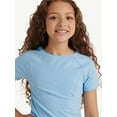 thumbnail image 3 of Justice Girls Seamed Tee, Sizes XS - XLP, 3 of 6