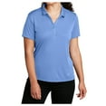 thumbnail image 2 of Yellow Rooster Women's PosiCharge Competitor Polo Shirts Carolina Blue M, 2 of 6