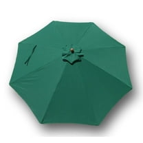 Covered Living Replacement umbrella canopy for 11ft 8 ribs Green (Canopy only)