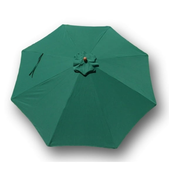 Covered Living Replacement umbrella canopy for 11ft 8 ribs Green (Canopy only)