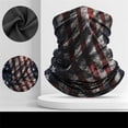 thumbnail image 3 of AWASD Star Stripe Print Neck Gaiter Face Mask for Men Women - Summer Cooling Neck Gaiter Sun Protection Breathable Headwear Trendy Fishing Neck Gaiter Patriotic Face Cover (Color Black One Size), 3 of 6