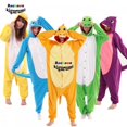 thumbnail image 2 of Pijamas XXL de dibujos animados para hombre, Mono de dragón, ropa de dormir para adultos, mujeres y niñas, pijama de Anime de una pieza, traje de franela de invierno, mapache Kigurumi, 2 of 4