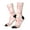 2 Black-2, variant on Daisy And Bee Print Adult Socks for Men & Women,Calf Socks, Ankle Socks,Boots Socks,Breathable Casual Sock,Unisex Crew Socks