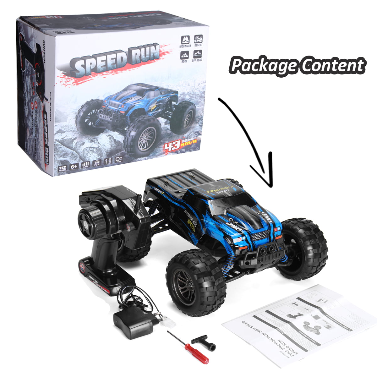 Details about   Luckyermore Kids 1:28 Truck Car Toy RC Off-Road High Speed Climbing Remote Gift