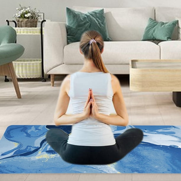 Esterilla de Yoga DYNWAVEMX Antideslizante Grande Para Ejercicios Gimnasio Estilo D