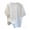 White, variant on VgaVtl Mens T Shirts Casual Elbow-Length Summer Loose Solid Color Holiday Everyday Mens Clothes Minimalist