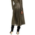 thumbnail image 2 of MICHAEL Michael Kors Womens Metallic Printed Midi Skirt Gold 14, 2 of 2