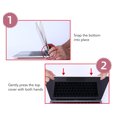 thumbnail image 3 of Laptop Protective Case for IOS Air Laptop, Heavy Duty Shockproof Laptop Protective Hard Shell, Scratch Resistant Plastic Laptop Protective Cover for IOS Laptop Air 13.3inch, 3 of 7